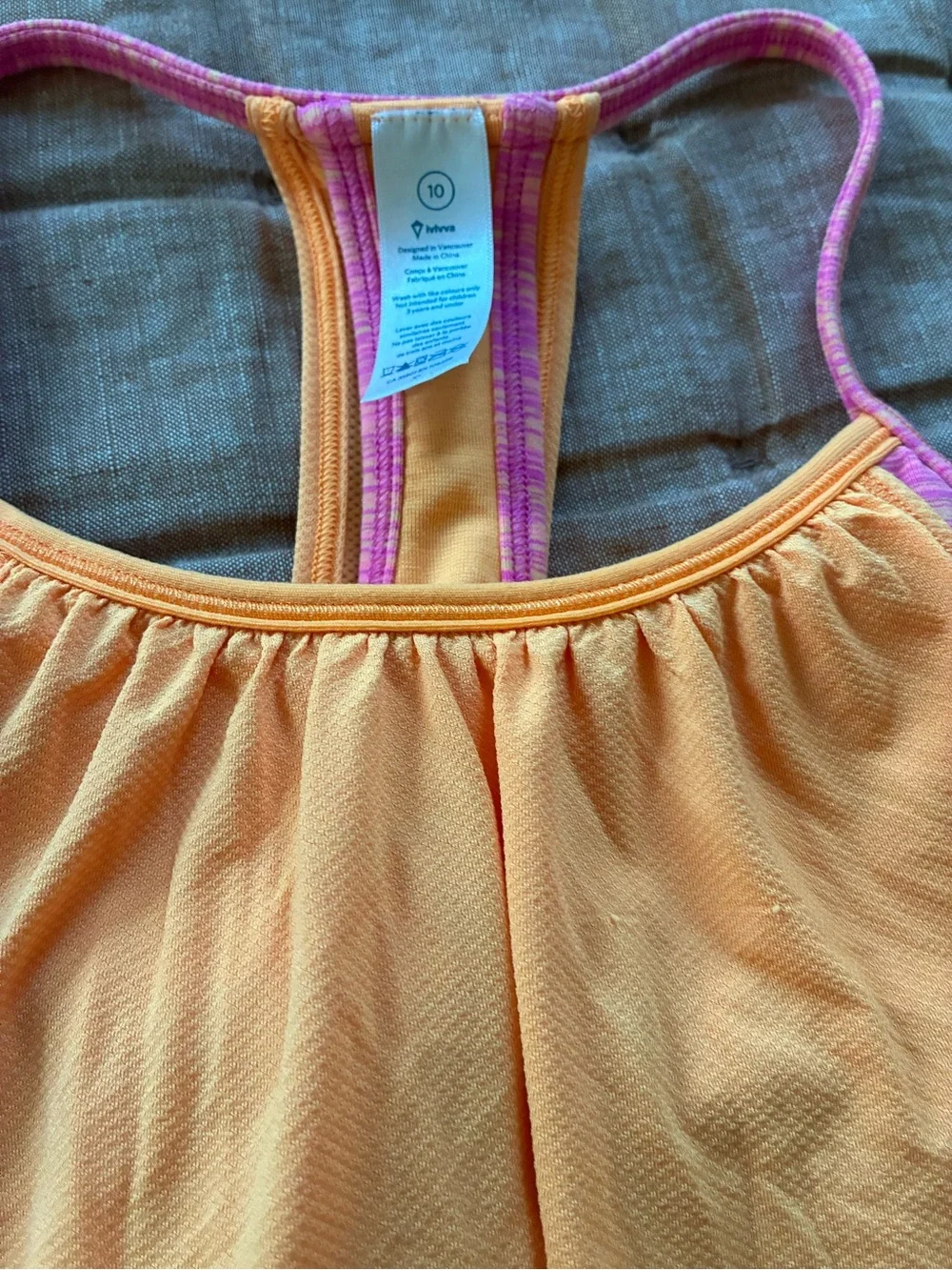 Ivivva lululemon tank tops bundle size 10